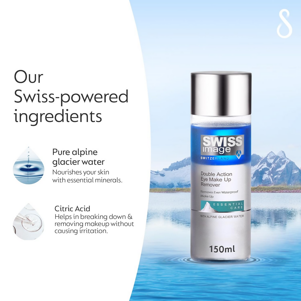 Swiss Image Essential Care Double Action Eye Make Up Remover | Grocsy