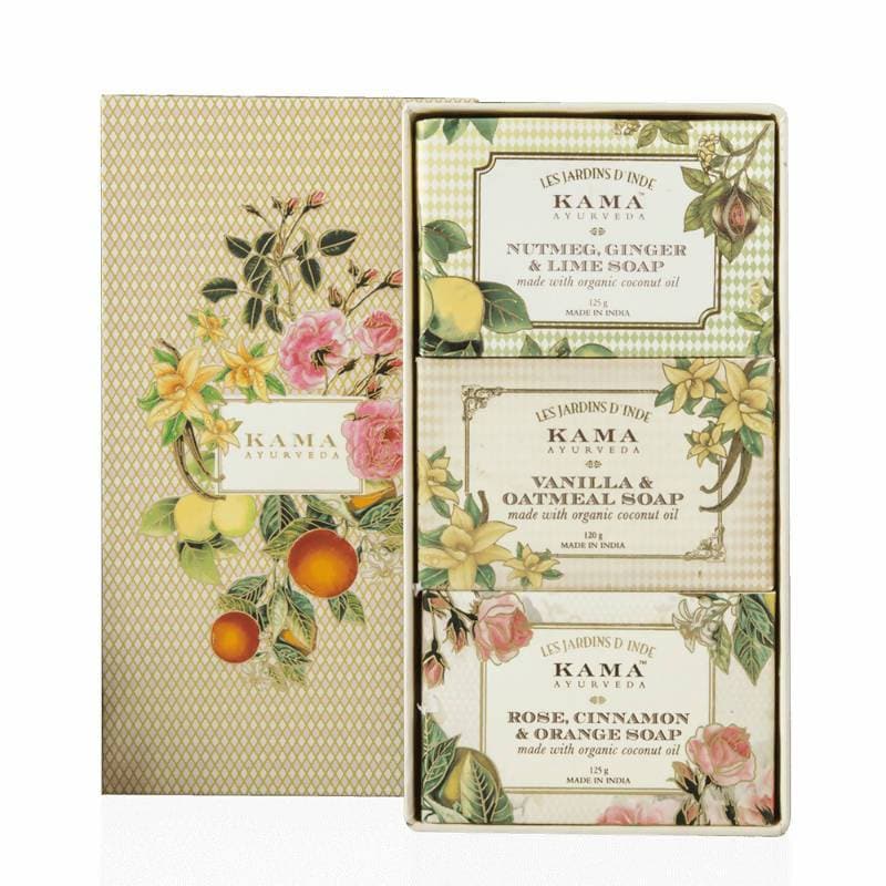 Kama Ayurveda Natural Soap Gift Box | Grocsy