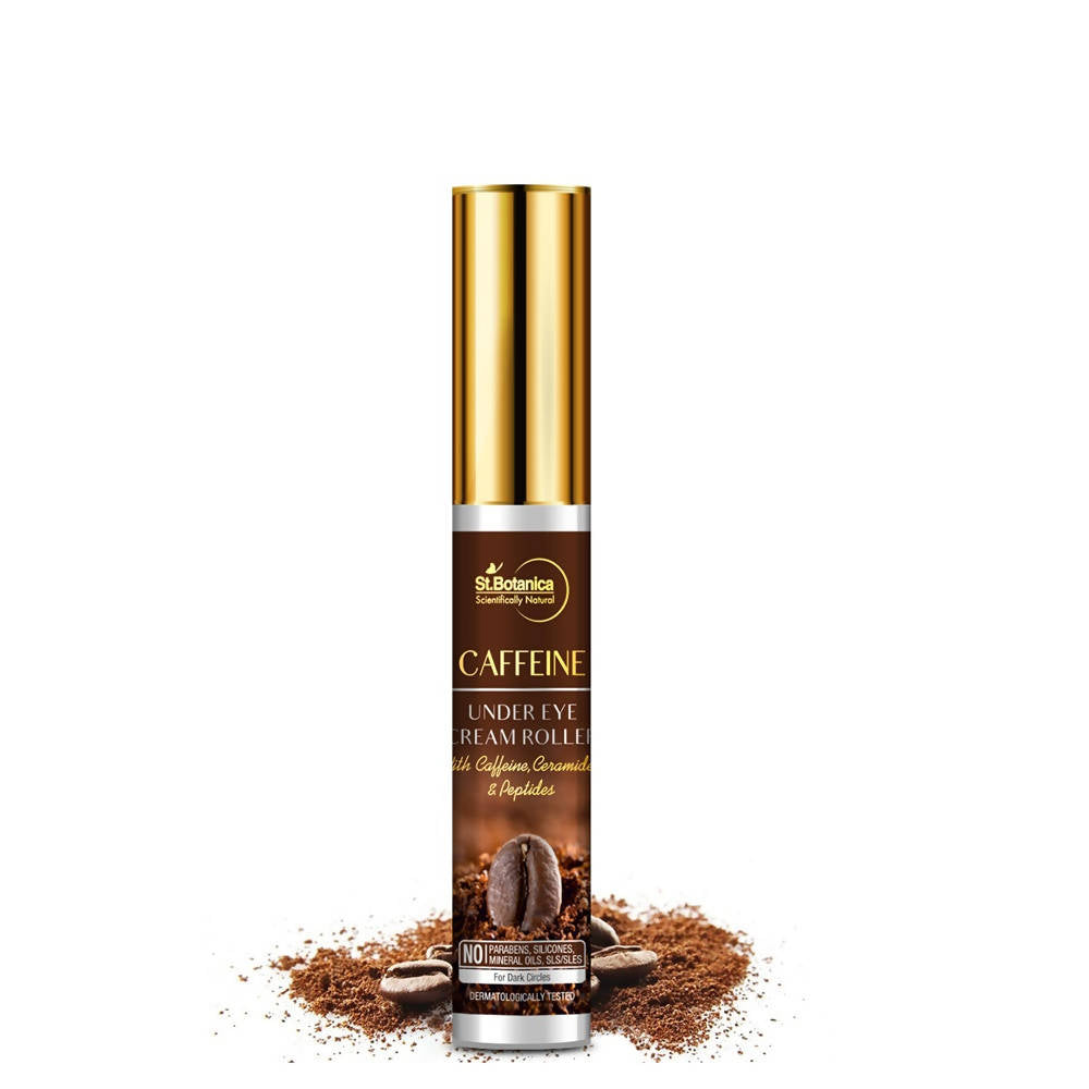 St.Botanica Caffeine Under Eye Cream Roller | Grocsy