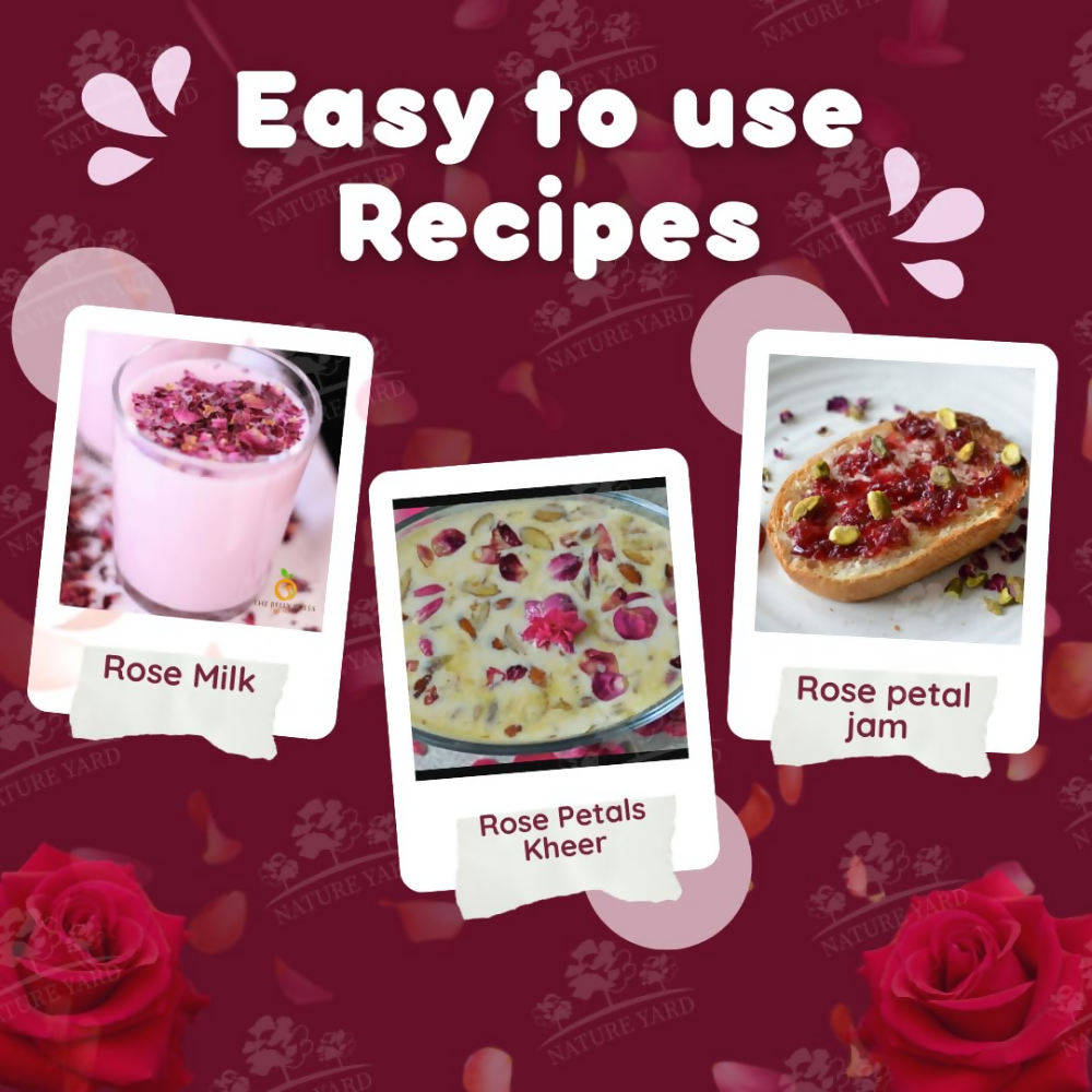 Nature Yard Rose Petals Dried Leaves | Grocsy