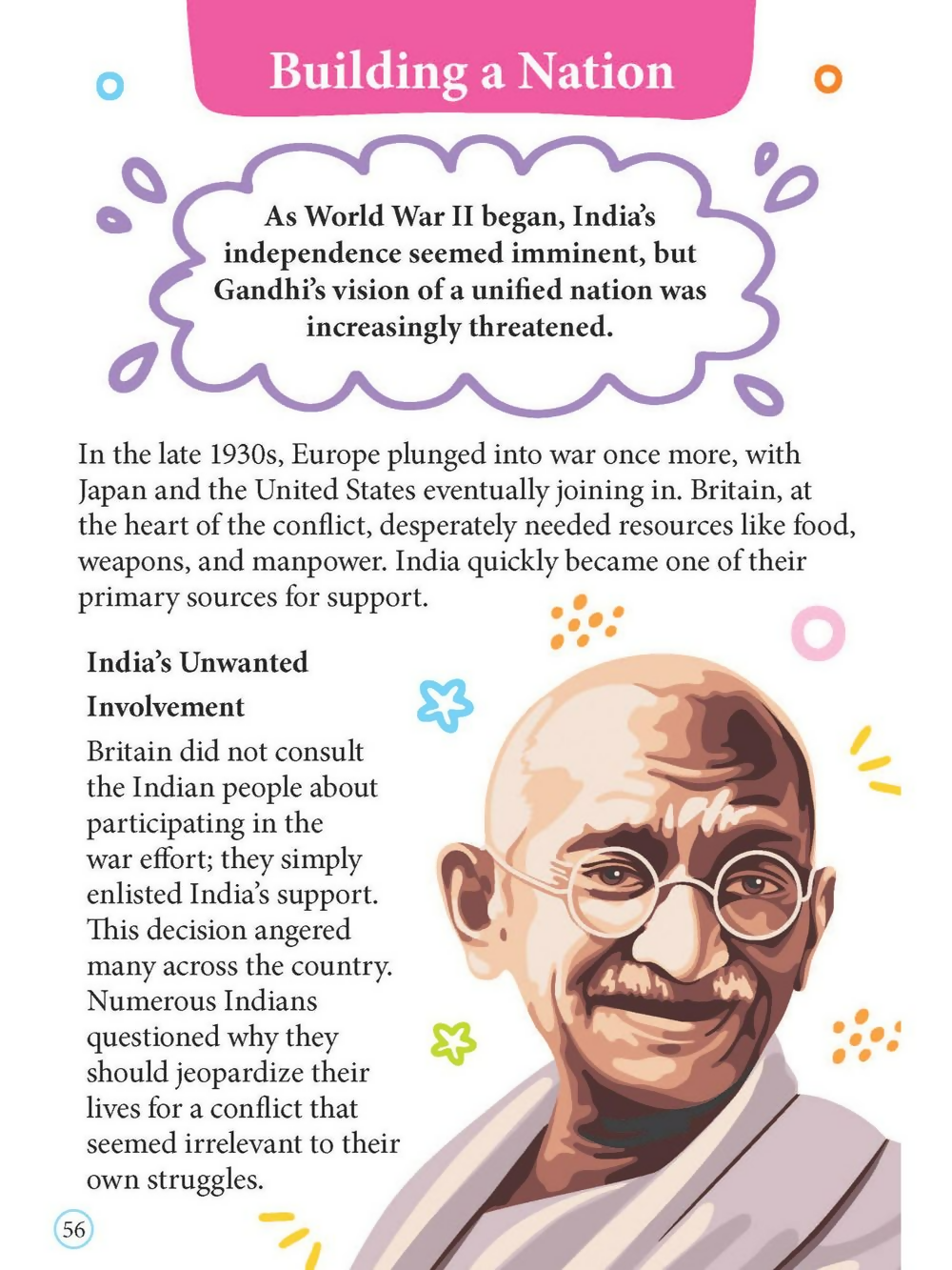 Dreamland Publications Mahatma Gandhi Icons of Inspiration Illustrated Biography For Kids | Grocsy