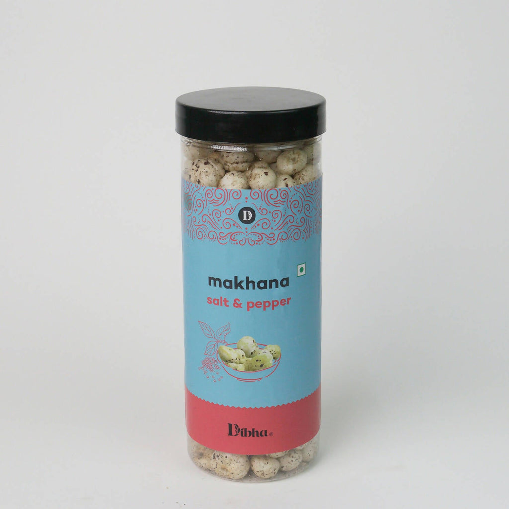 Dibha - Honest Snacking Salt & Pepper Makhana | Grocsy