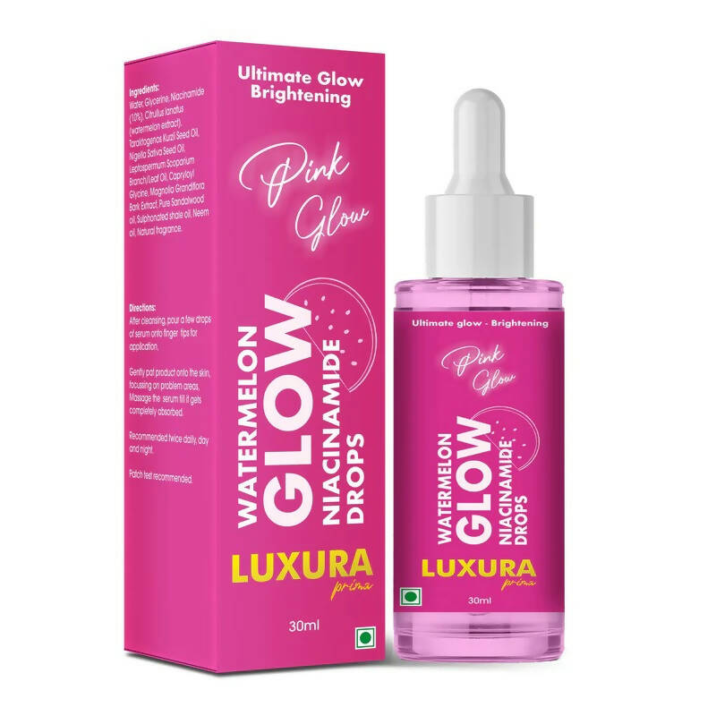 Luxura Prima Watermelon Glow Niacinamide Drops | Grocsy