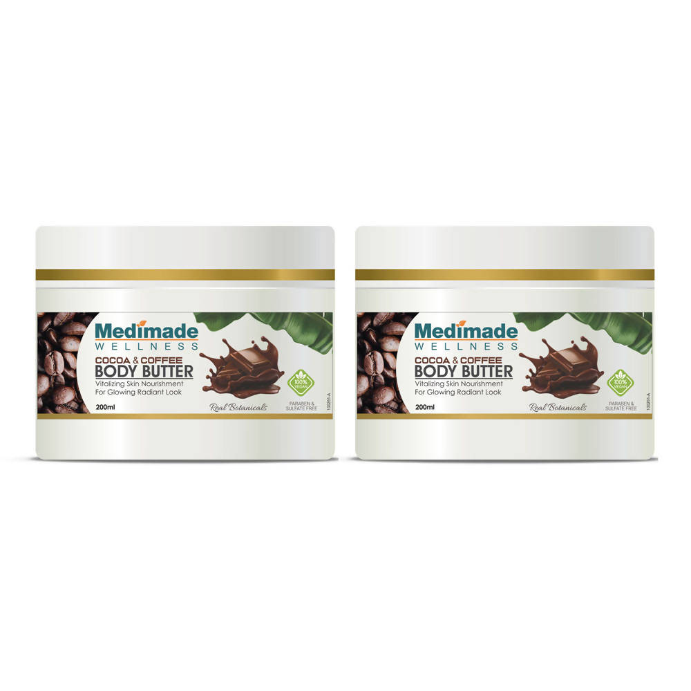 Medimade Wellness Cocoa & Coffee Body Butter | Grocsy