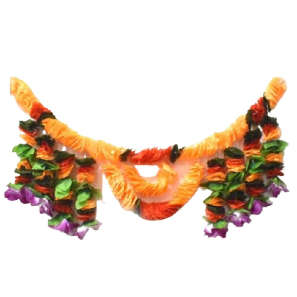 Puja N Pujari Main Door Flower Hanging Toran | Grocsy