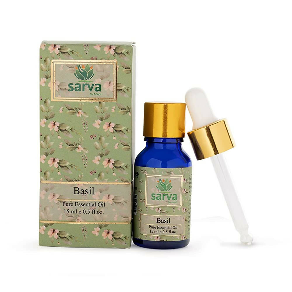 Sarva by Anadi Basil Essential Oil | Grocsy