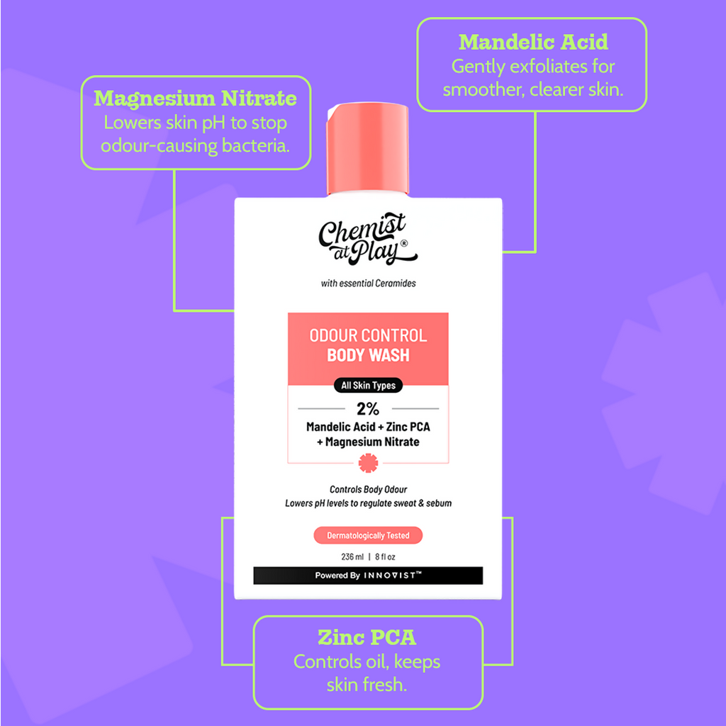 Chemist at Play Odour Control Body Wash | Grocsy
