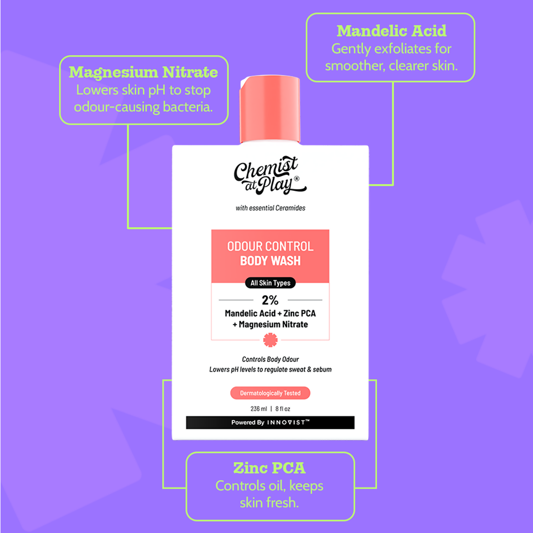 Chemist at Play Odour Control Body Wash | Grocsy