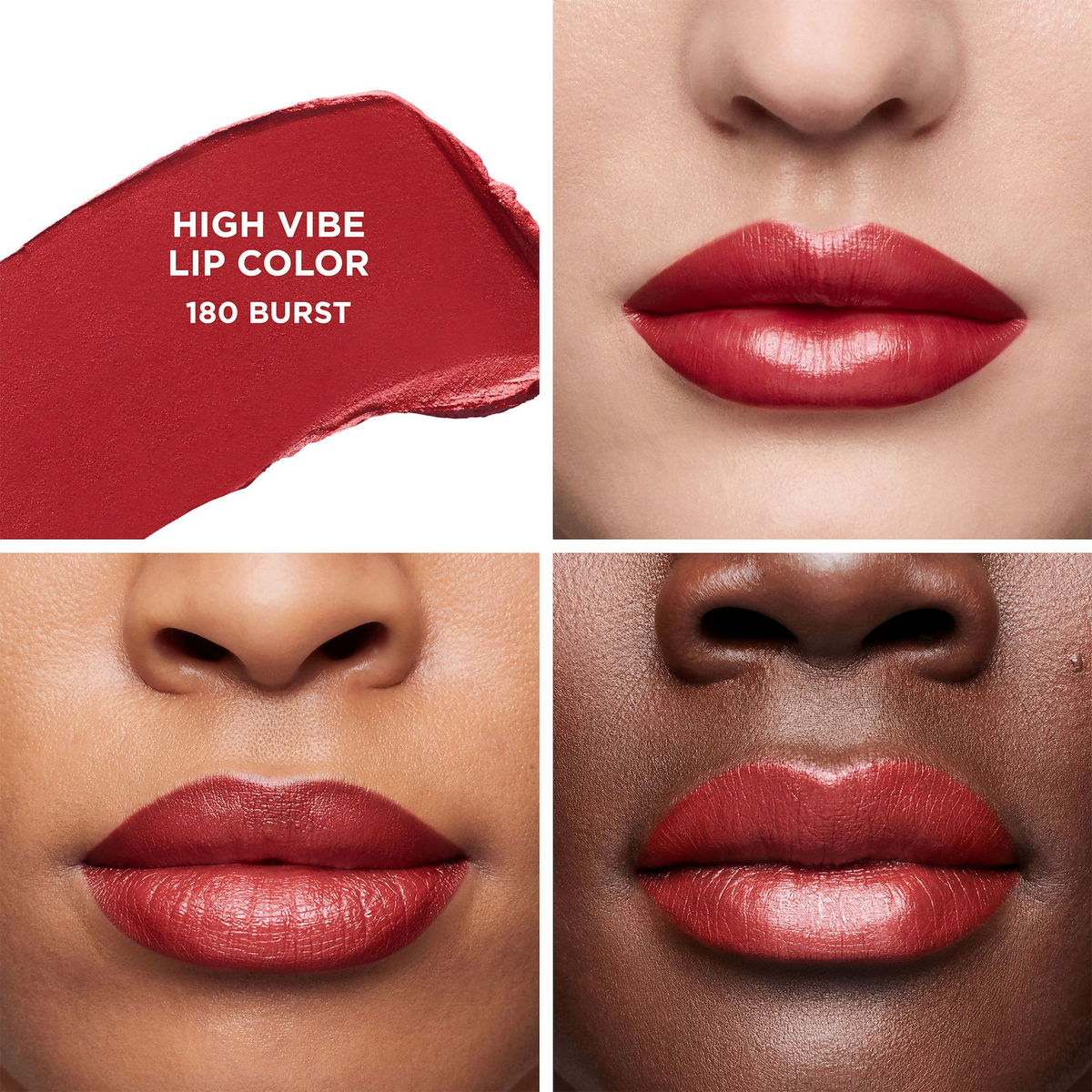 Laura Mercier High Vibe Lip Color - 180 Burst | Grocsy