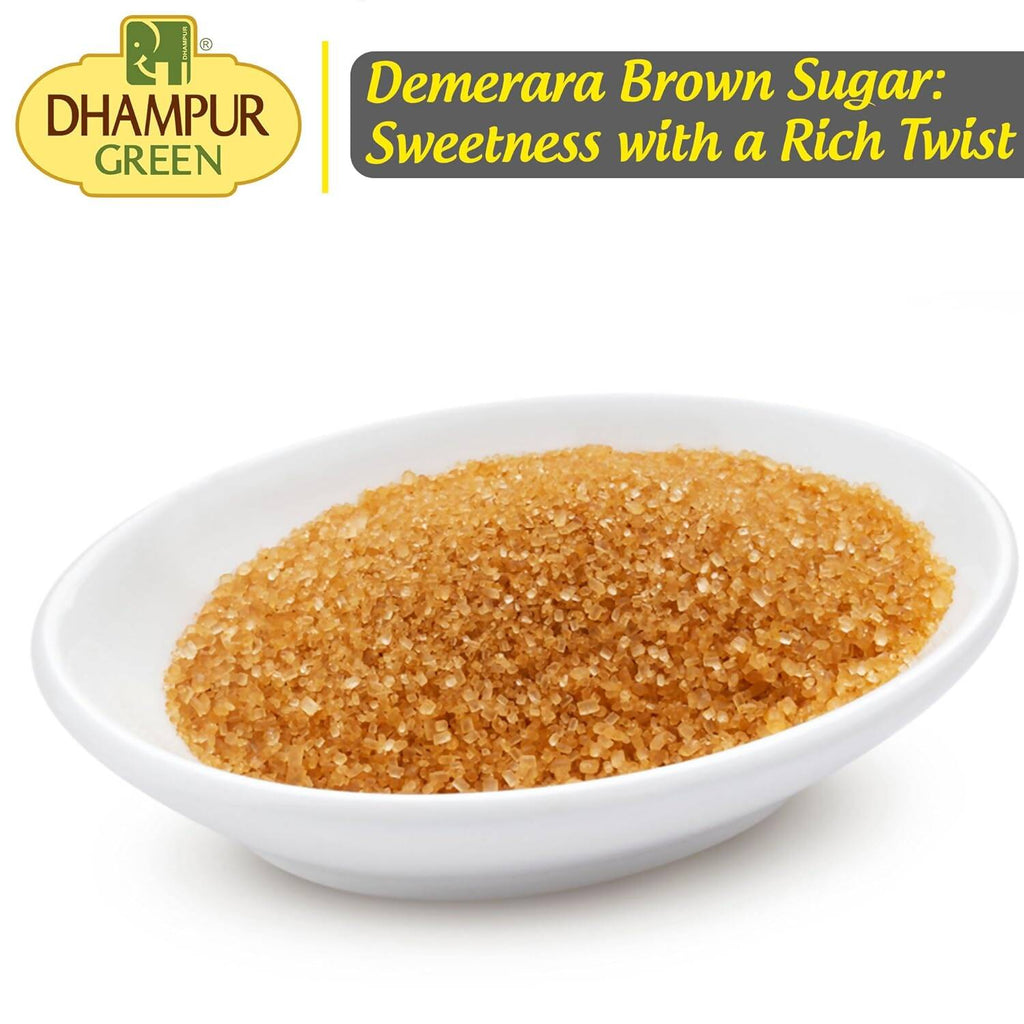Dhampur Green Demerara Brown Sugar | Grocsy