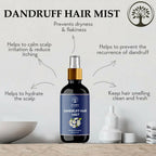 Ivory Natural Dandruff Hair Mist For Flake-Free Confidence And Silky Smooth Hair | Grocsy