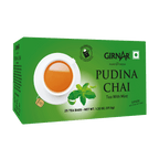Girnar Black Tea Bags - Pudina | Grocsy