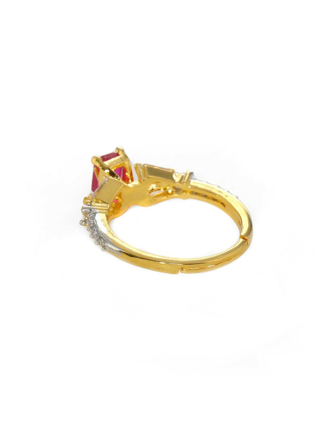 Diamond and Ruby Ring- Ruby Raang | Grocsy