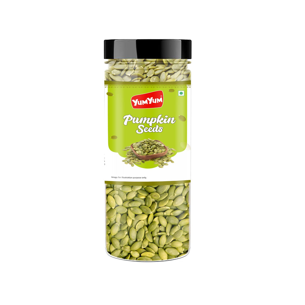 Yum Yum Roasted & Salted Pumpkin Seeds Jar | Grocsy