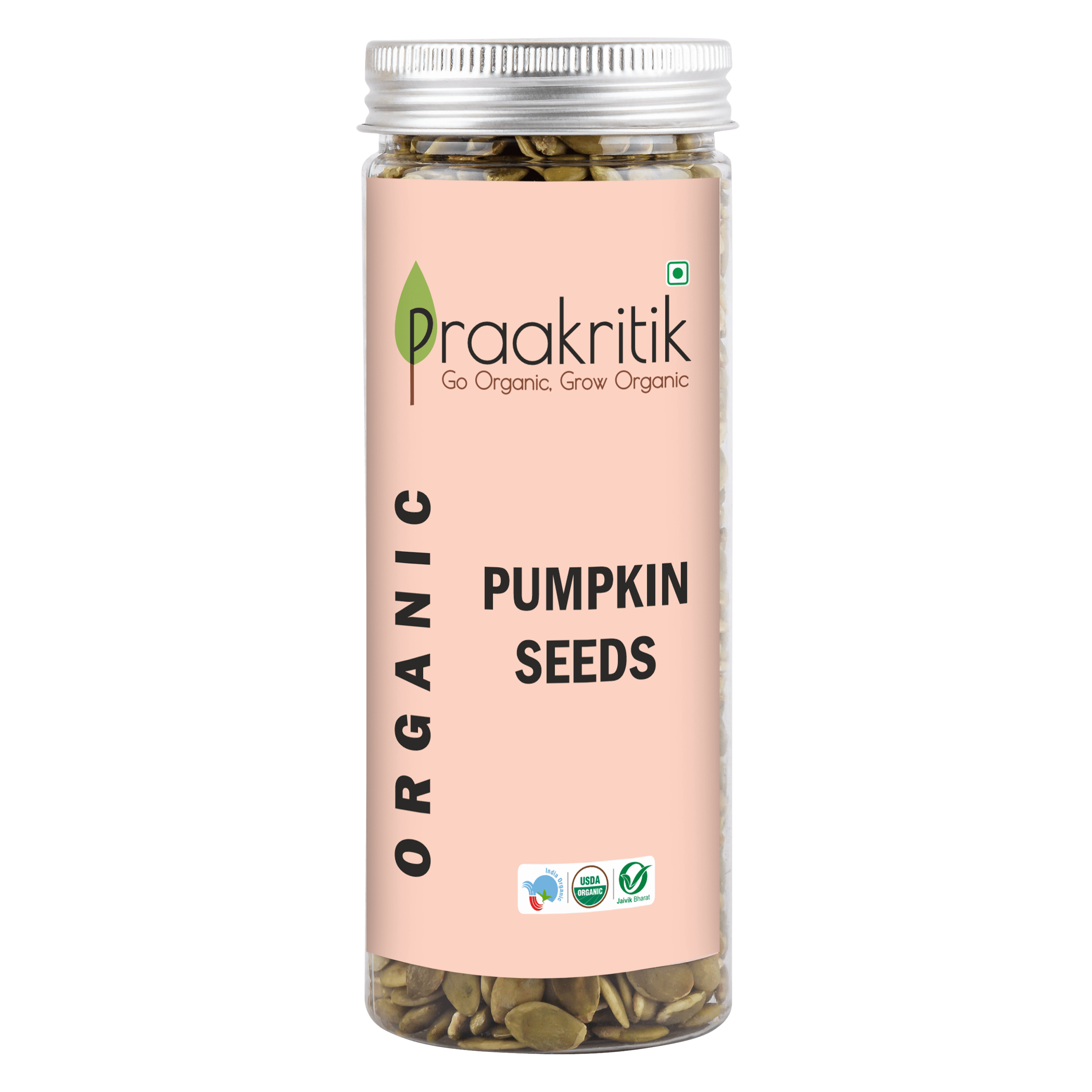 Praakritik Organic Pumpkin seeds | Grocsy