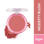 Biotique Starstruck Matte Blush -Modesty Blush-BL31 | Grocsy