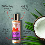 Tatsat Hot processed Pure Virgin New born baby massage Coconut Oil | Grocsy