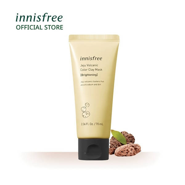 Innisfree Jeju Volcanic Color Clay Mask - Brightening | Grocsy