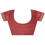 Joban Fashion Cream Banarasi Soft Silk Woven Saree | Grocsy