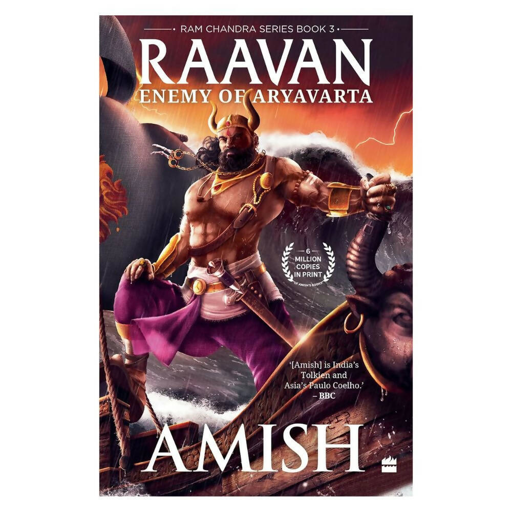 Raavan: Enemy Of Aryavarta (The Ram Chandra, 3) by Amish Tripathi | Grocsy
