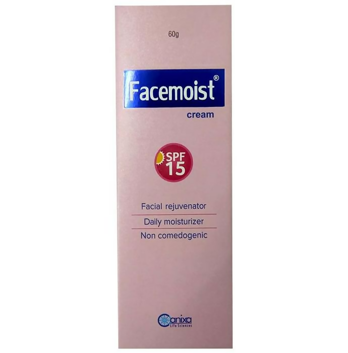 Facemoist Cream SPF 15 Facial Rejuvenator & Daily Moisturiser | Grocsy