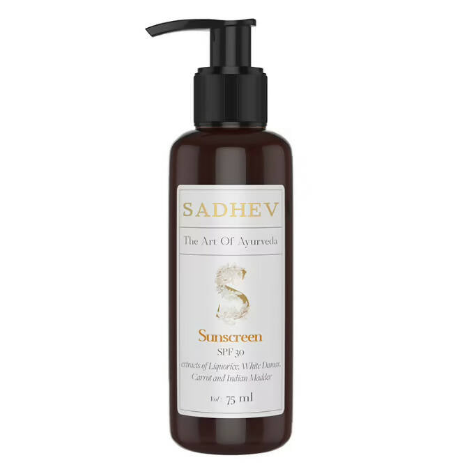 Sadhev Ayurvedic Sunscreen SPF 30 | Grocsy