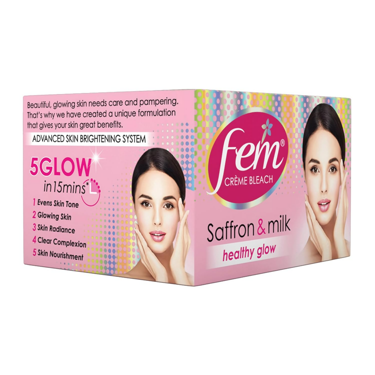 Fem Fairness (Saffron & Milk) Creme Bleach | Grocsy