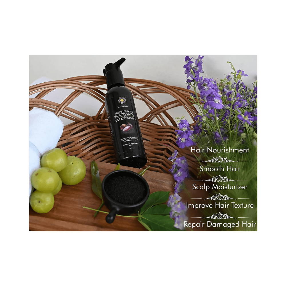 Ayurvedashree Red Onion & Black Seed Oil Conditioner | Grocsy