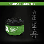 Nishman Hair Styling Gummy Gel Casual - Wet Look | Grocsy