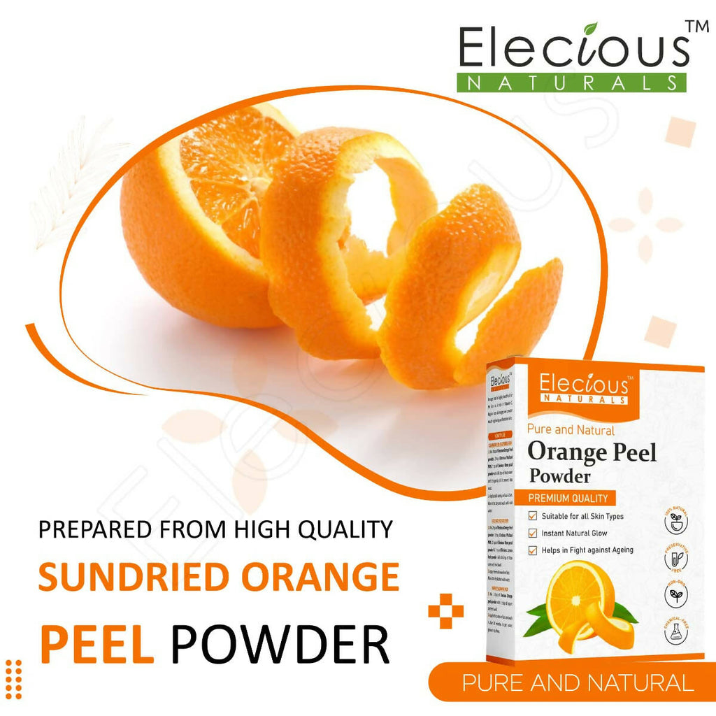 Elecious Naturals Orange Peel Powder | Grocsy