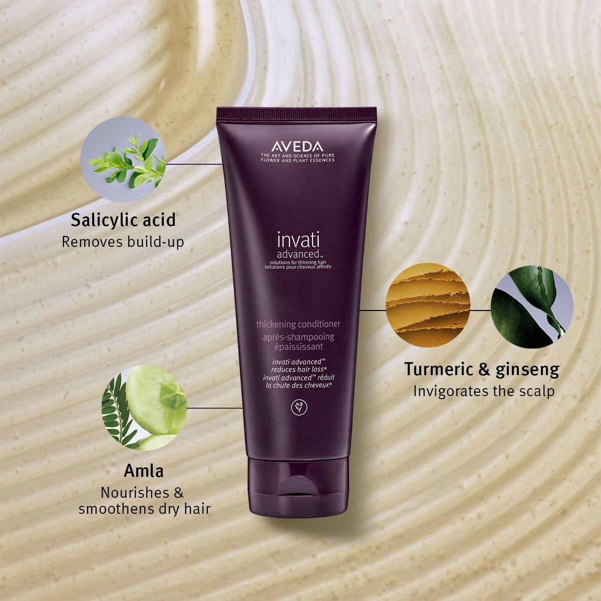 Aveda Invati Advanced Hair Conditioner For Hairfall Control & Hair Thickening | Grocsy