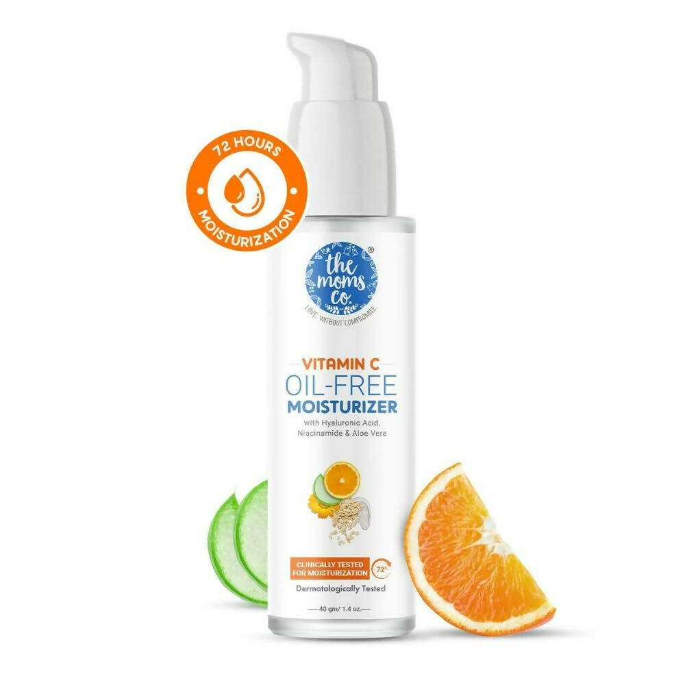 The Moms Co Natural Vitamin C Oil-Free Moisturizer | Grocsy