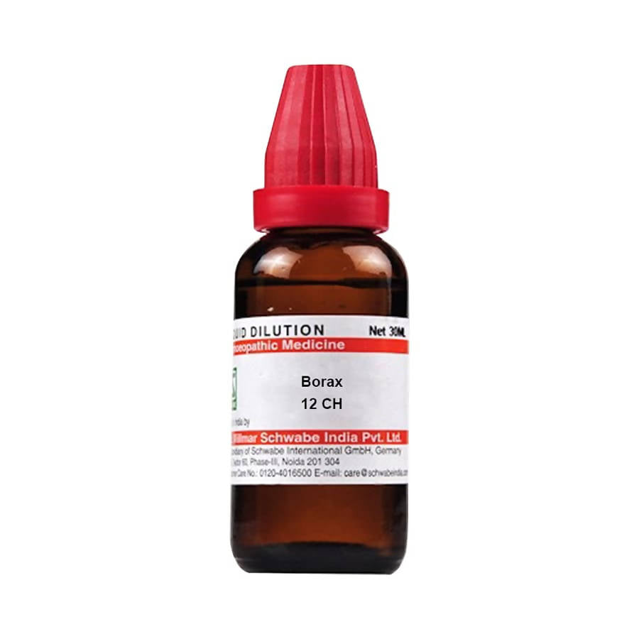 Dr. Willmar Schwabe India Borax Dilution | Grocsy