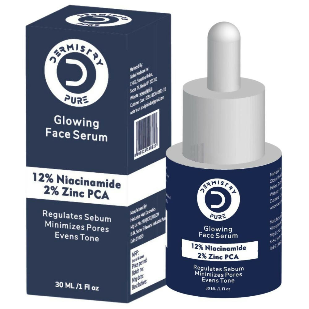Dermistry Pure 12% Niacinamide 2% Zinc Serum | Grocsy