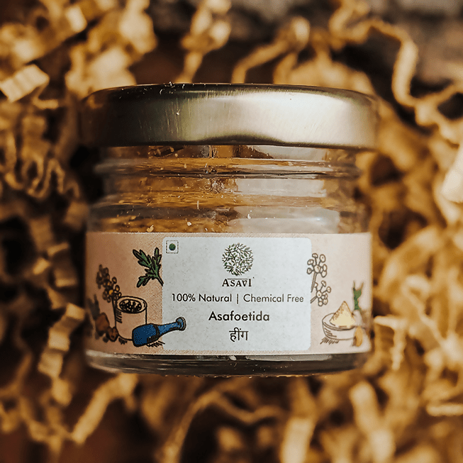Asavi Handcrafted Natural Hathras Hing (Asafoetida) | Grocsy