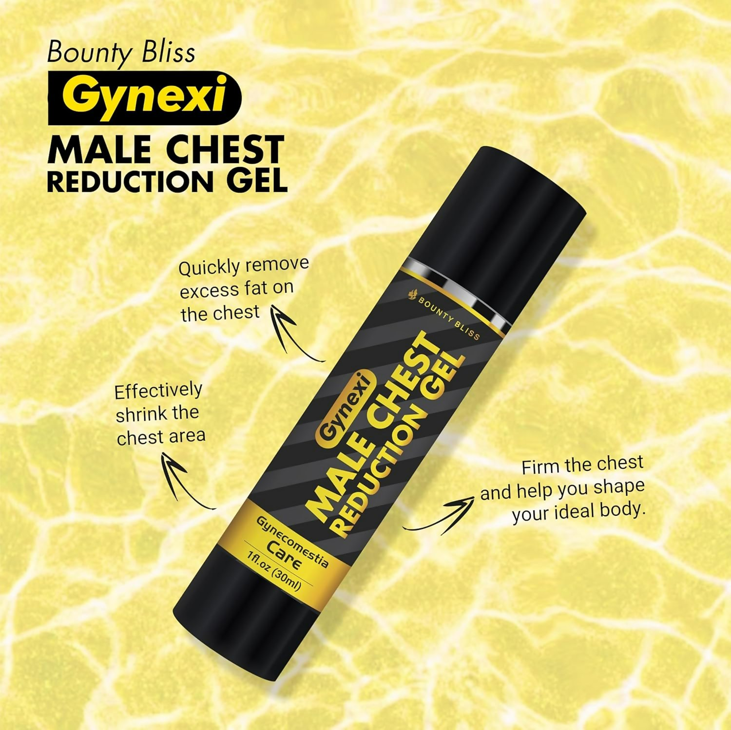 Bounty Bliss Gynexi Male Chest Reduction Gel | Grocsy