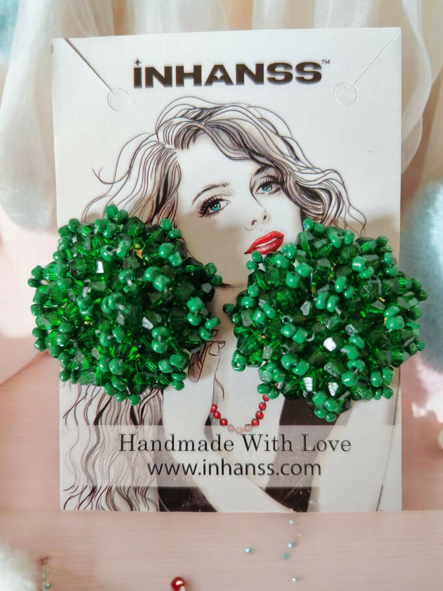 Inhanns Premium Everyday Studs - Dark Green | Grocsy