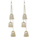 MS Fashion India Muskan Fancy Oxidized Dangle Long Jhumki Earrings | Grocsy
