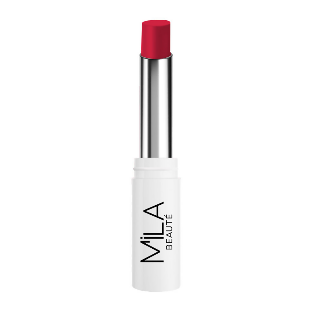 Mila Beaute 24 Hr Non-Transfer Matte Locked-In Lipstick - Fresh Rose | Grocsy