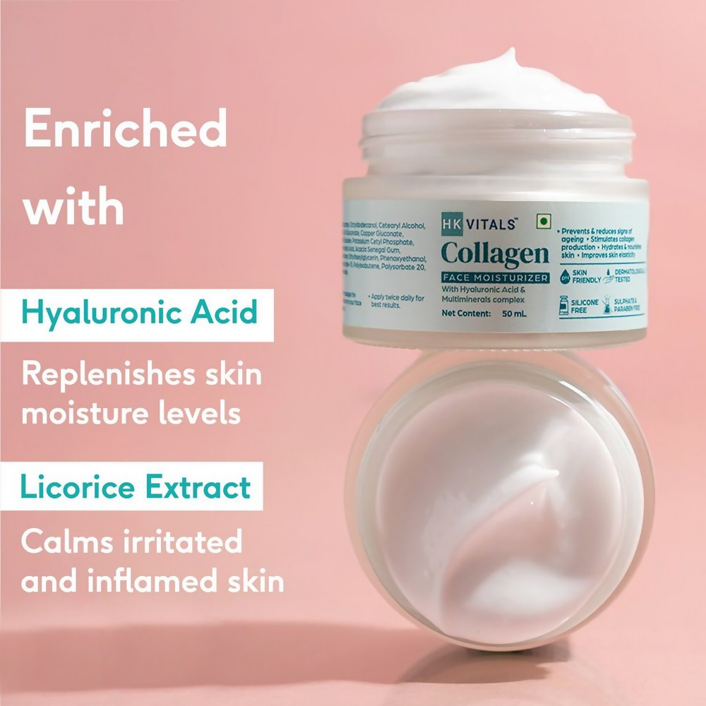 HK Vitals Collagen Face Moisturizer | Grocsy