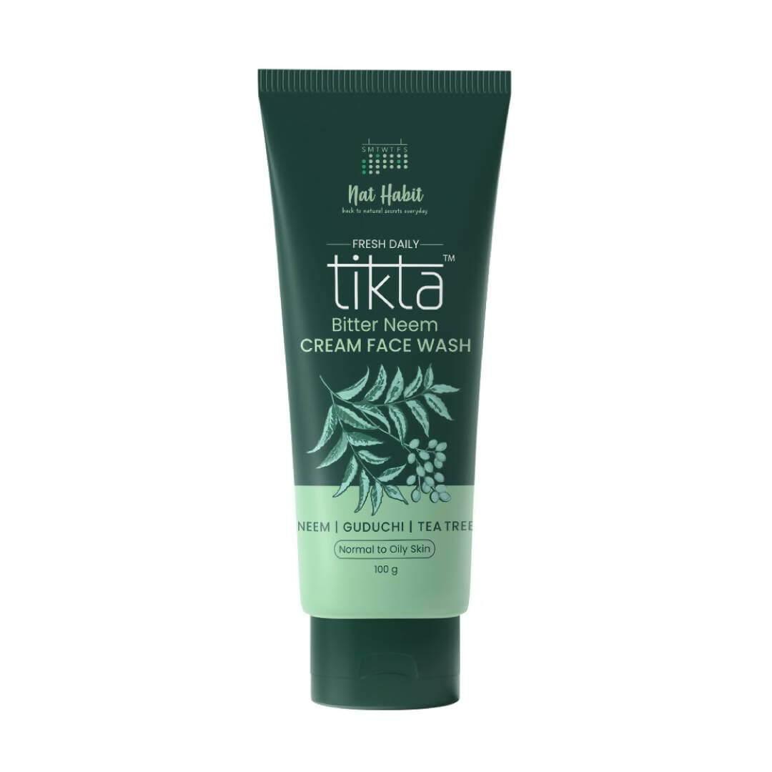 Nat Habit Bitter Neem Tikta Gel Face Wash | Grocsy