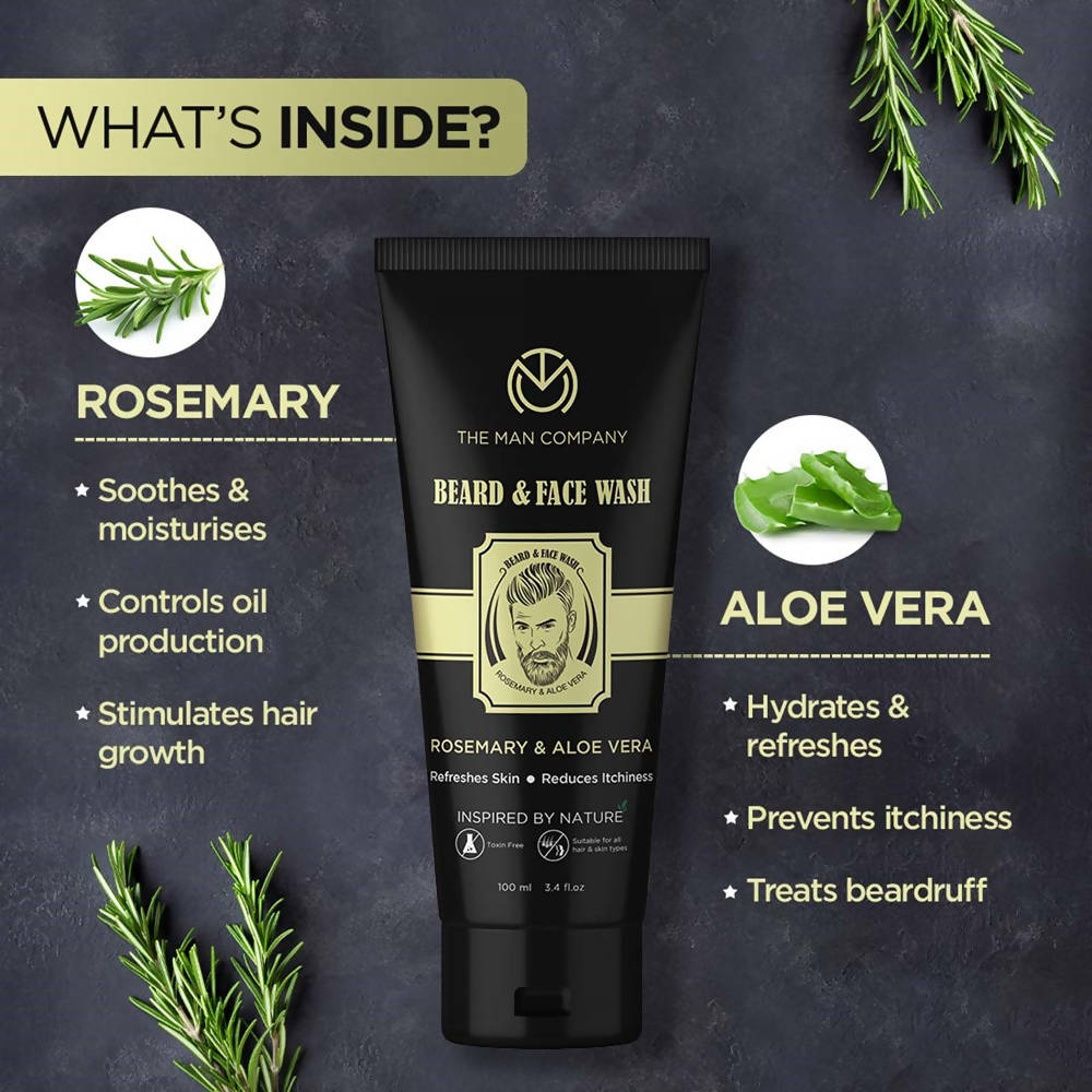 The Man Company Beard & Face Wash | Grocsy