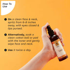 Pilgrim Australian 1% Vitamin C Toner with Kakadu Plum & Lime Pearl For Glowing Skin, Open Pores Tightening & Refining | Grocsy