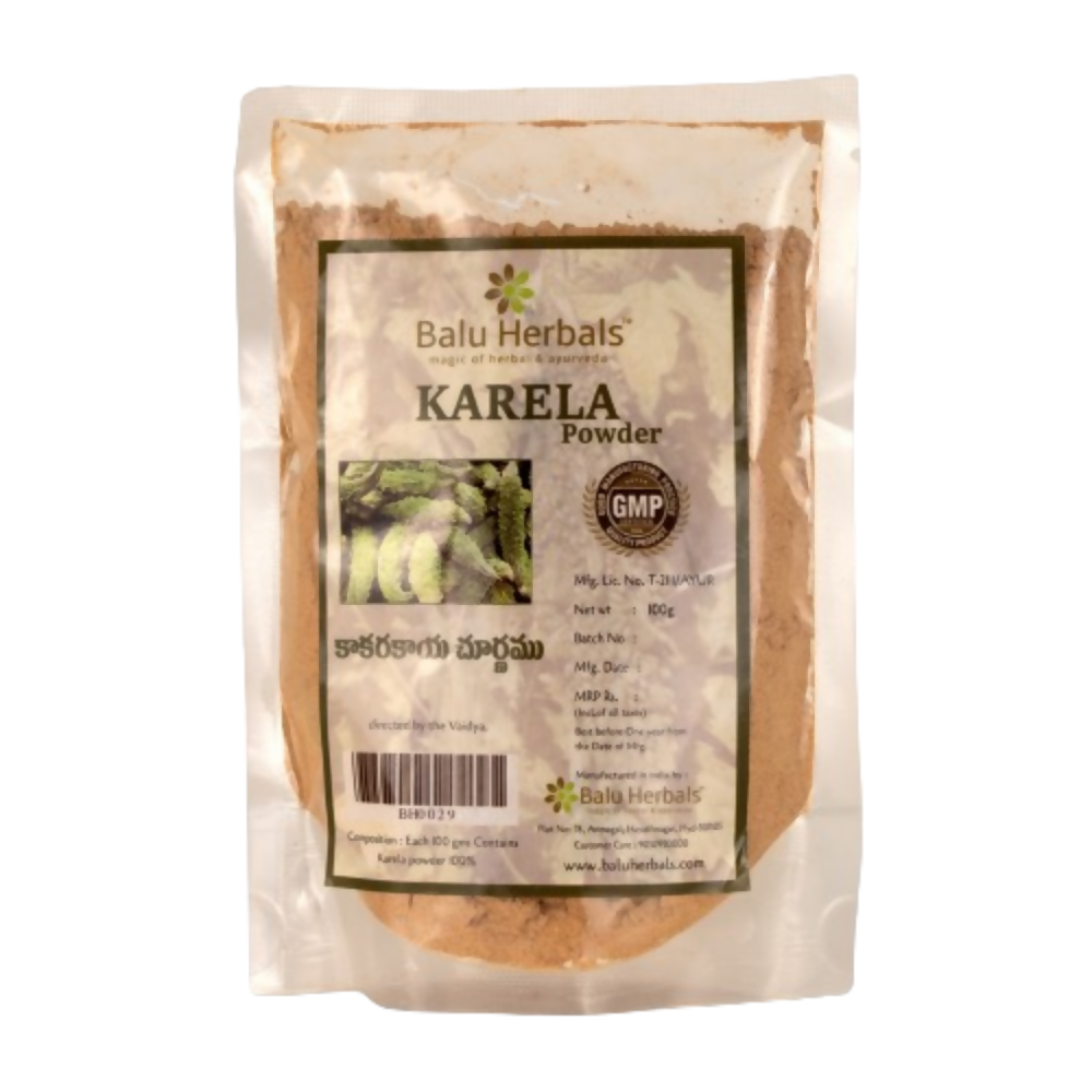 Balu Herbals Karela (Kakarakaya) Powder | Grocsy