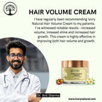 Ivory Natural Hair Volume Cream For Thicker, Fuller Looking Hair | Grocsy