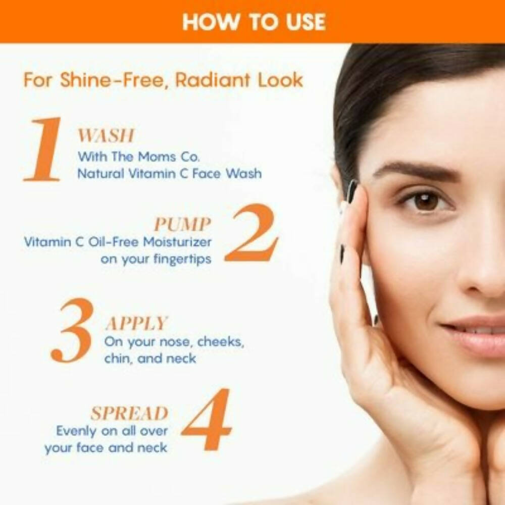 The Moms Co Natural Vitamin C Oil-Free Moisturizer | Grocsy