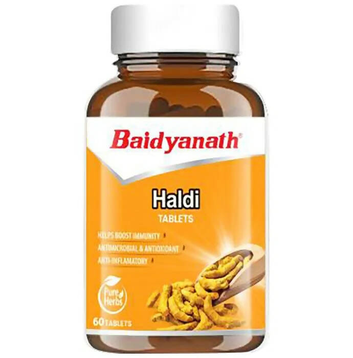 Baidyanath Kolkata Haldi Tablets | Grocsy