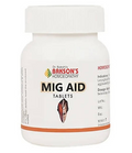 Bakson's Homeopathy Mig Aid Tablets | Grocsy