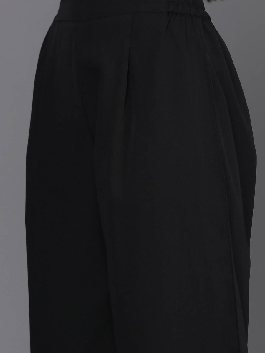 Ahalyaa Women's Traditional wear Kurta Set - Black | Grocsy