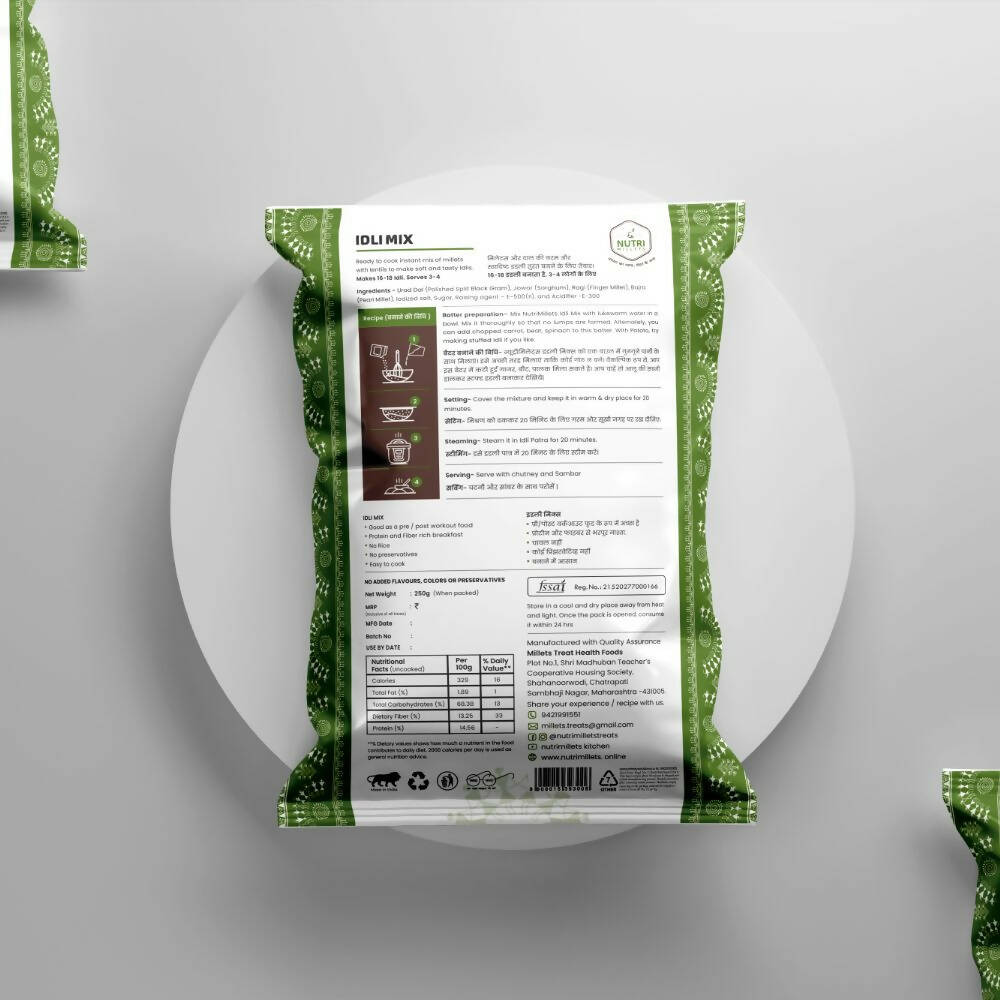 NutriMillets Idli Mix | Grocsy